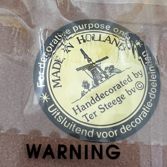 Dutch Tile Trivet Ter Steege BV Holland ducks child Windmill wall decor art - Picture 2 of 6